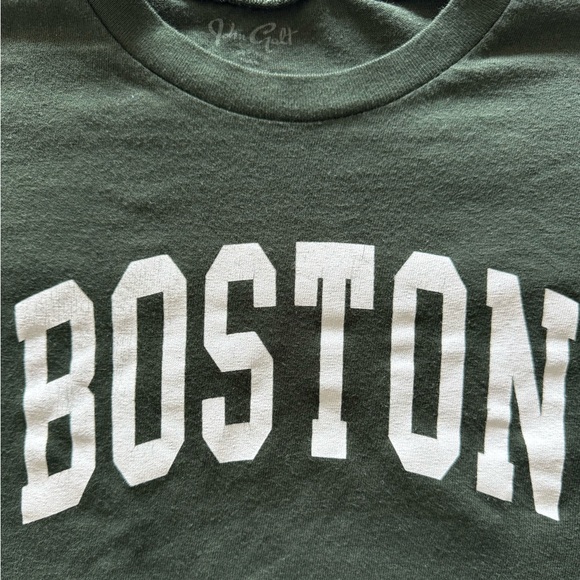 Brandy Melville Green Boston Tee - Picture 2 of 3